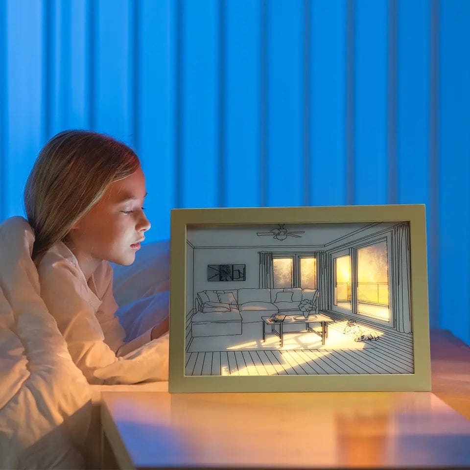Sunshine Art Painting Frame, LED Shadow Painting Frame, Creative Tabletop Decor Photo Frame, light painting painting Light and Shadow Glowing Frame, Creative Artistic Shadow Painting, 3 Color Luminous Wall Art Decoration, Wooden Light Hollow Photo Frame Sunshine Art Painting Frame, LED Shadow Painting Frame, Creative Tabletop Decor Photo Frame, light painting painting Light and Shadow Glowing Frame, Creative Artistic Shadow Painting, 3 Color Luminous Wall Art Decoration, Wooden Light Hollow Photo Frame